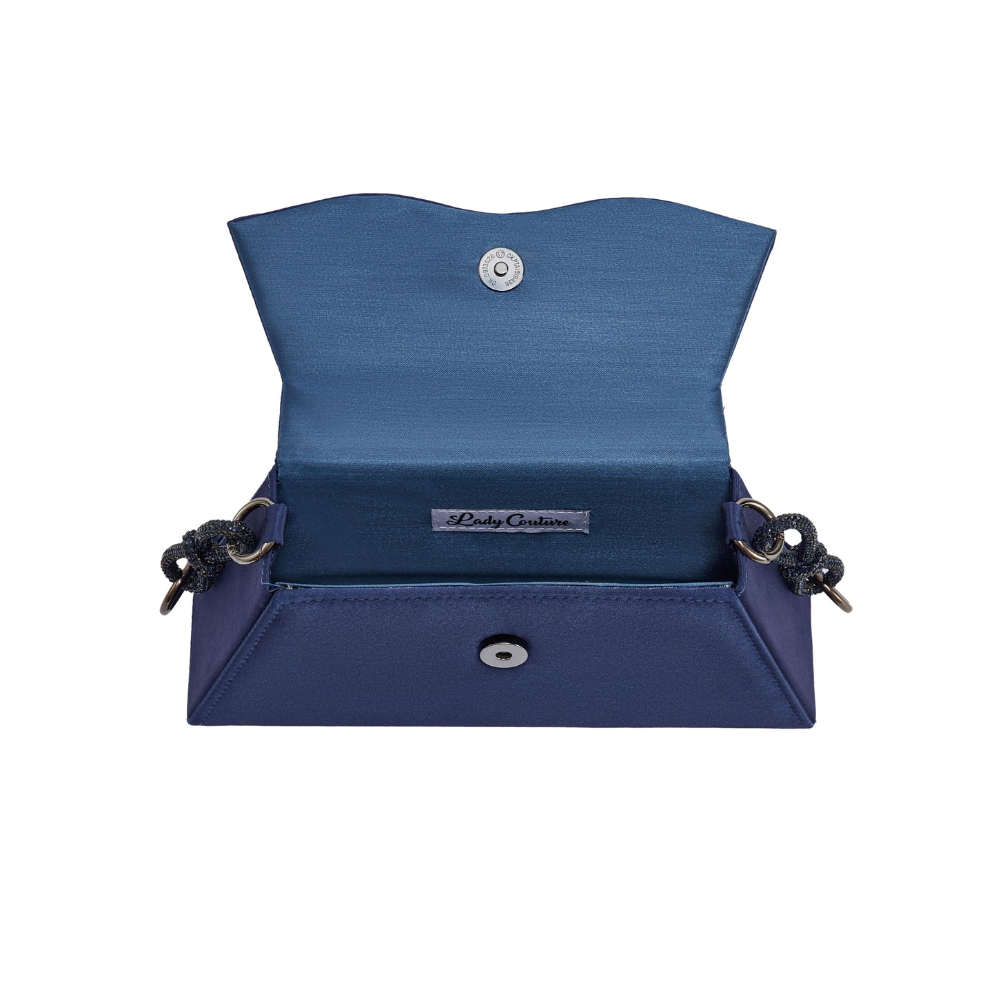 AMY NAVY SHOULDER HANDBAG