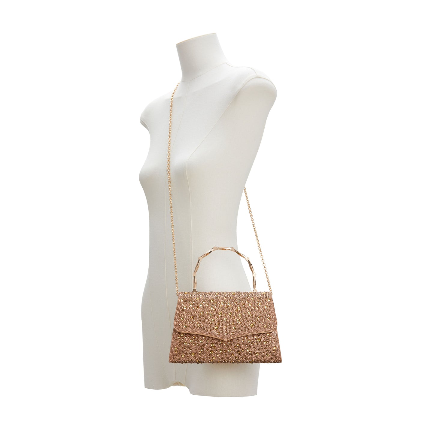 ASHLEY GOLD SHOULDER HANDBAG