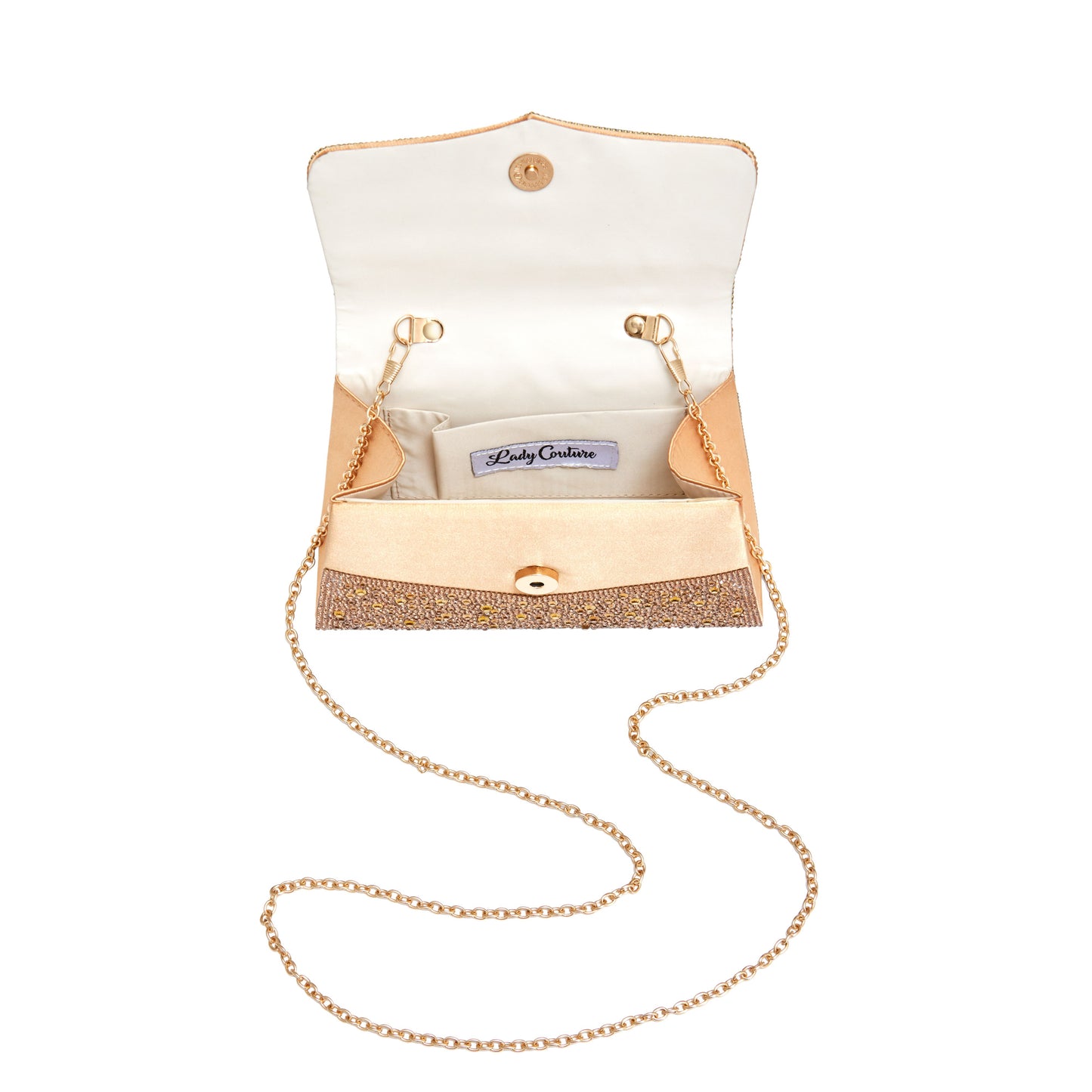 ASHLEY GOLD SHOULDER HANDBAG
