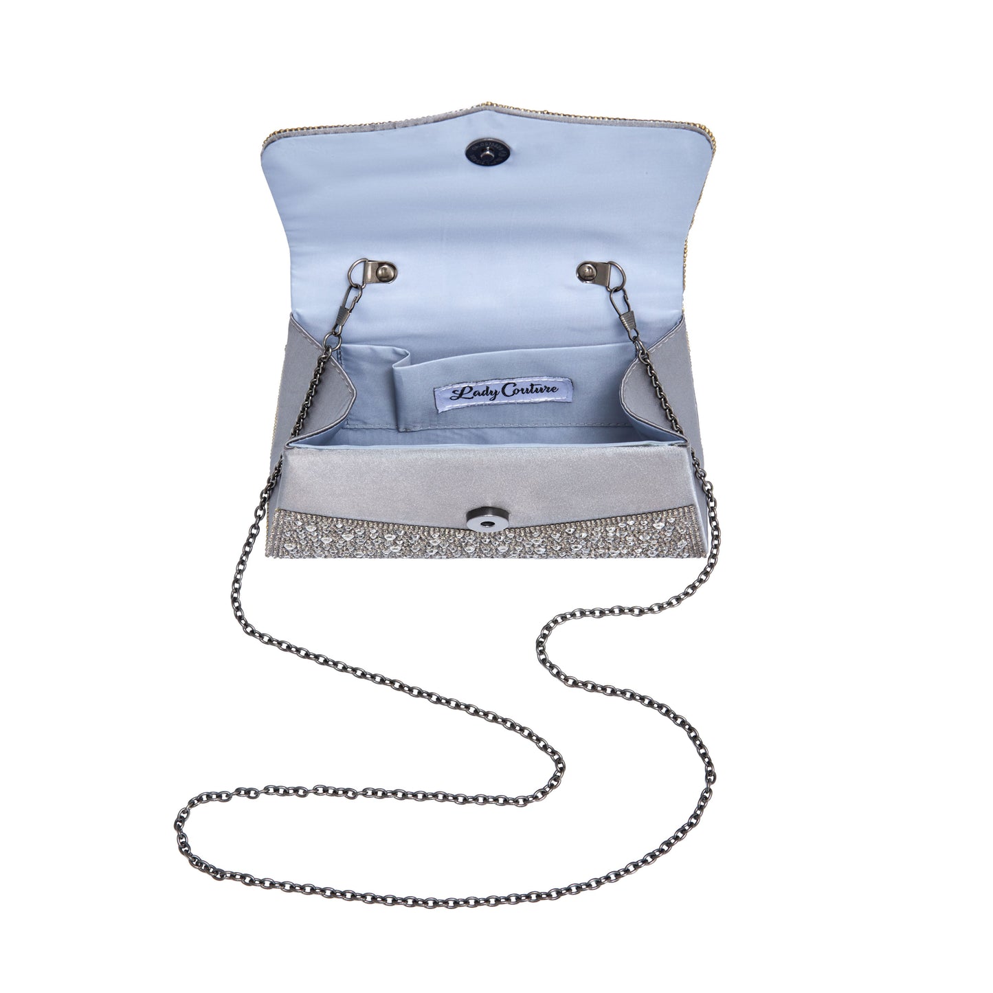ASHLEY PEWTER SHOULDER HANDBAG
