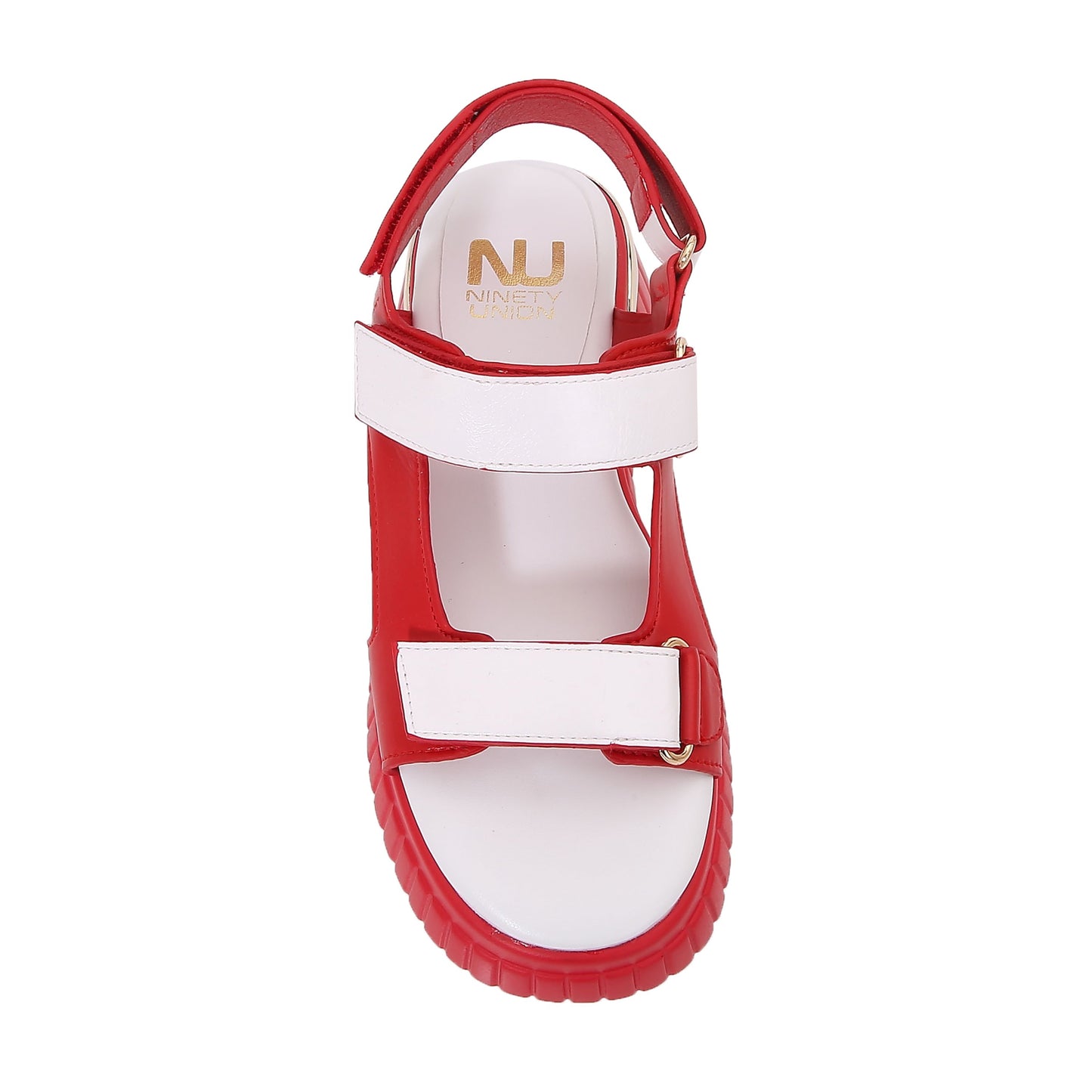 BAYSIDE RED PLATFORM SANDAL