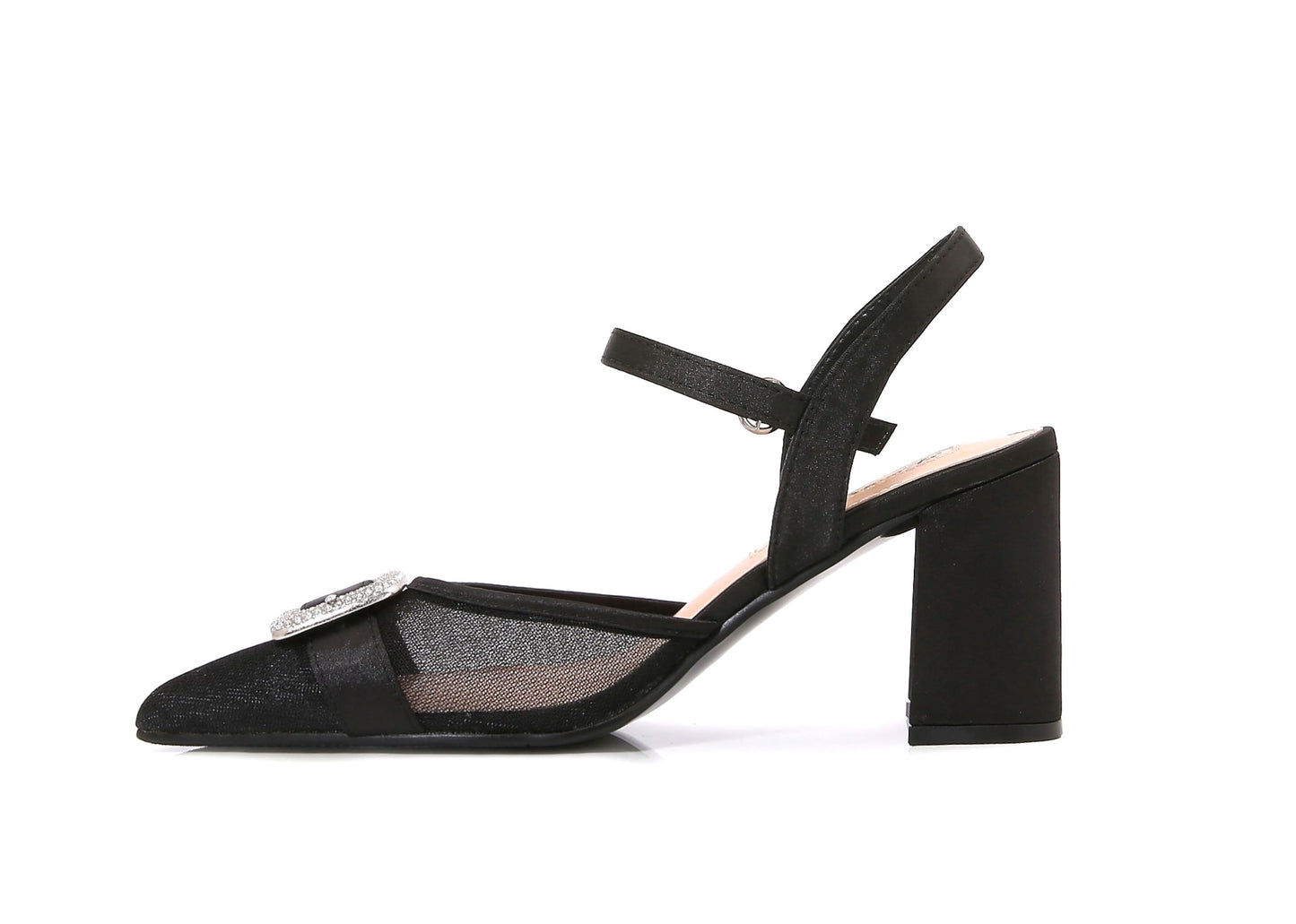 BIANCA BLACK SLING BACK PUMP