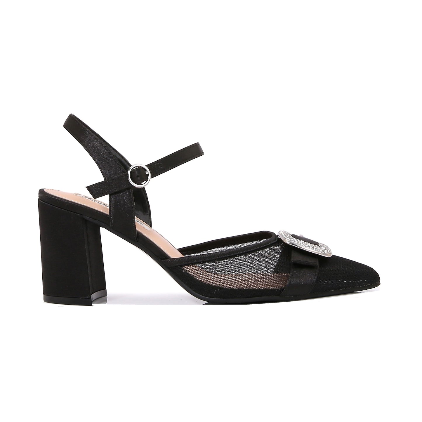 BIANCA BLACK SLING BACK PUMP