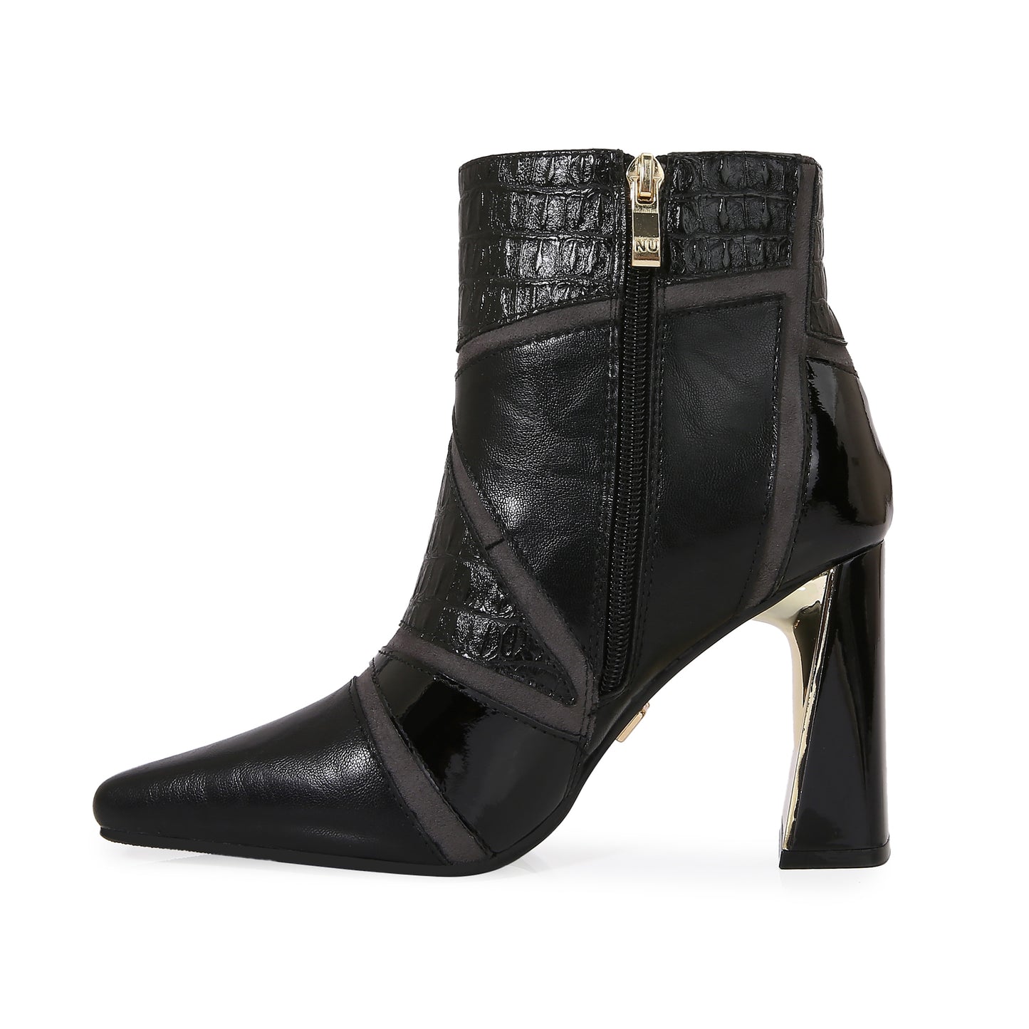 FEEBEE MULTI BLACK BOOTIE