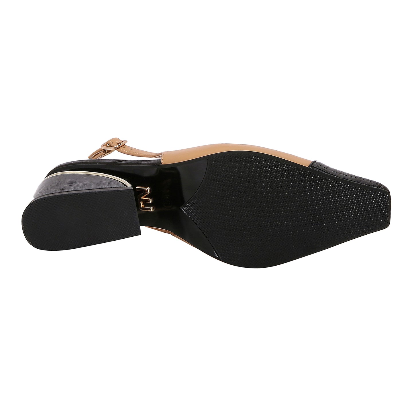 HAZEL CAMEL SLING BACK PUMP