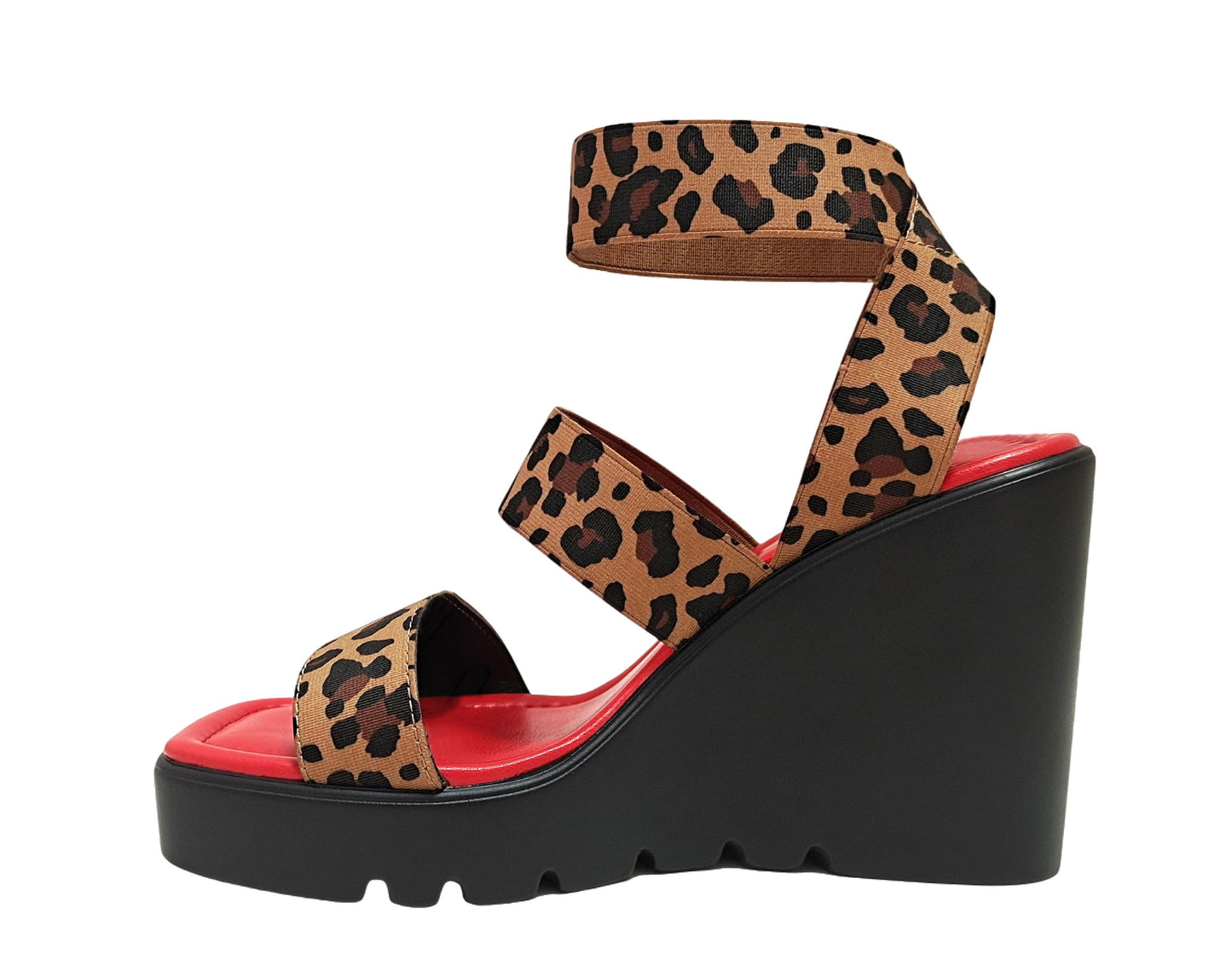 PAIGE LEOPARD WEDGE