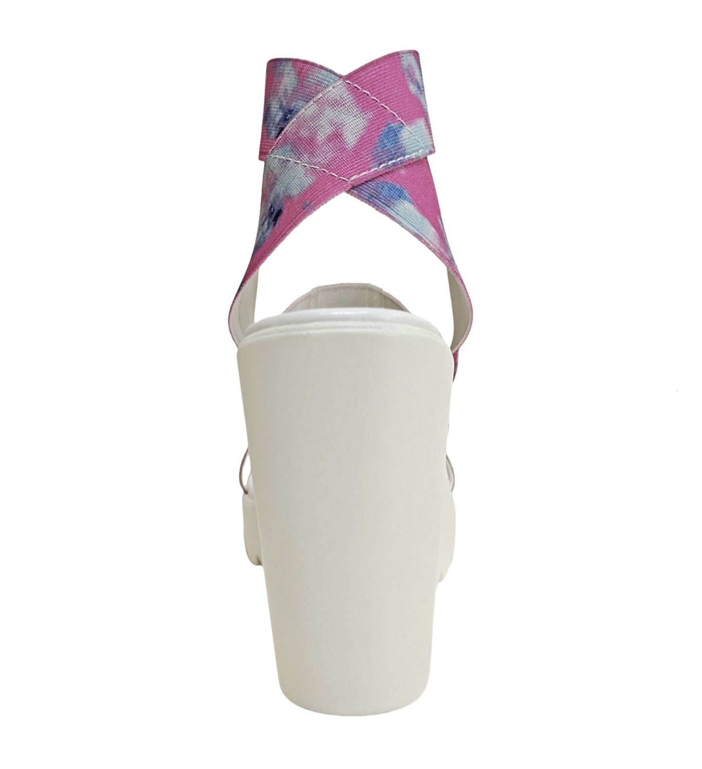 PAIGE WHITE-MULTI WEDGE