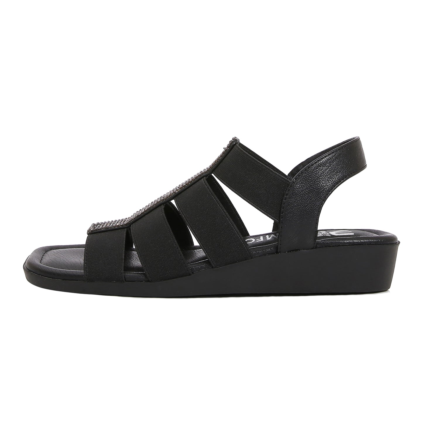 BLACK SUNSET WEDGE HEELL