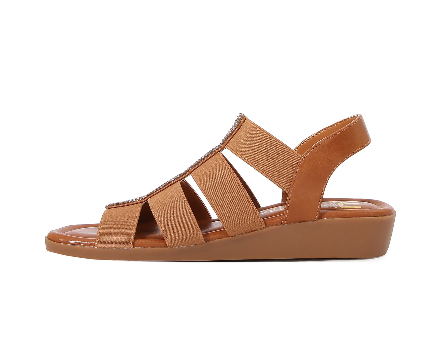TAN SUNSET WEDGE HEEL