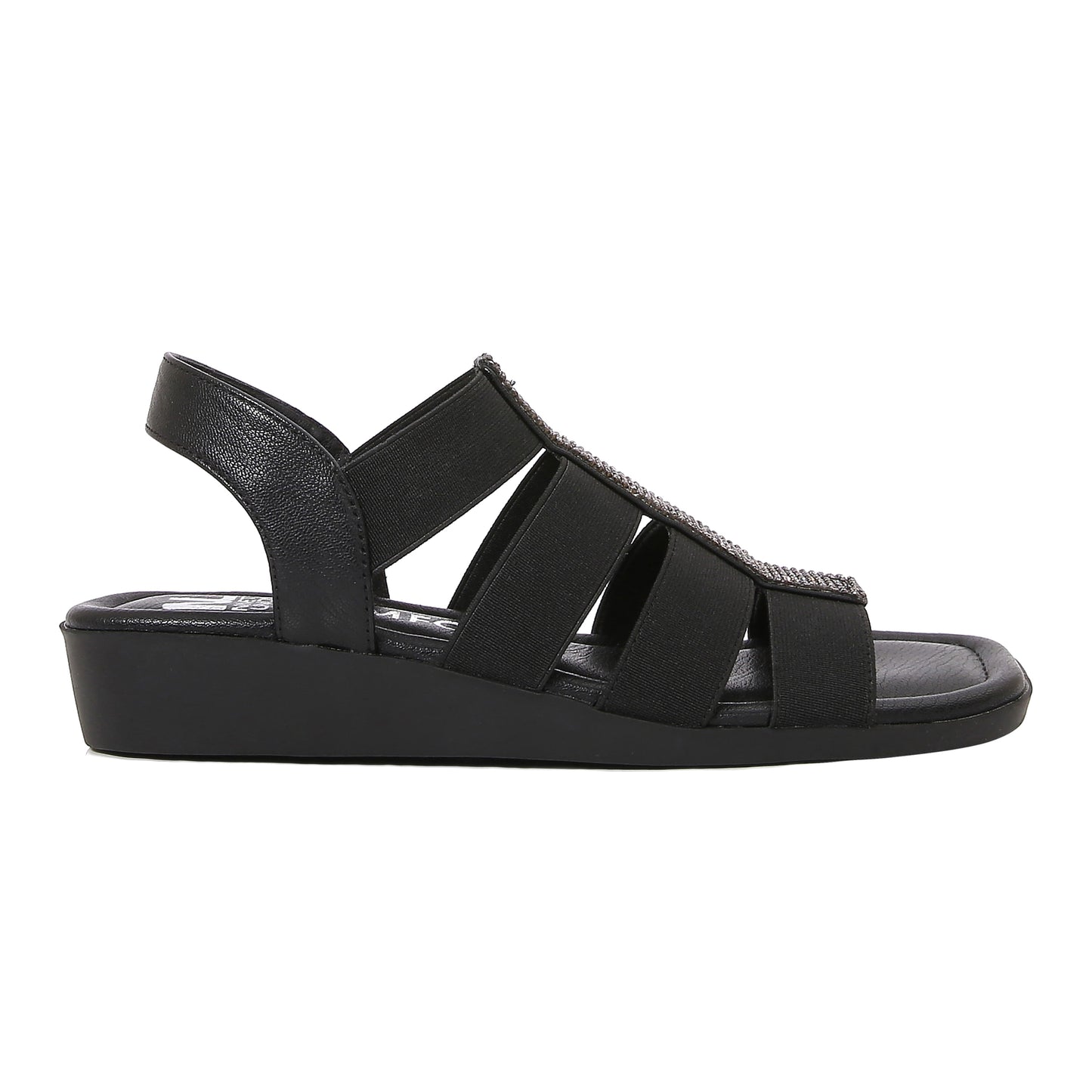 BLACK SUNSET WEDGE HEELL