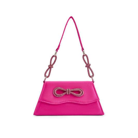 AMY FUCHSIA SHOULDER HANDBAG