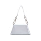 AMY SILVER SHOULDER HANDBAG