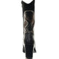 COWGIRL BLACK BOOT (NEW ARRIVAL)