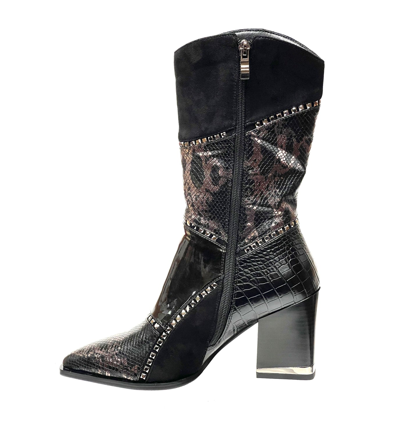 COWGIRL BLACK BOOT (NEW ARRIVAL)