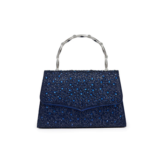 ASHLEY NAVY SHOULDER HANDBAG