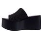 BAHAMAS BLK WEDGE PLATFORM (NEW ARRIVAL)