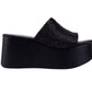 BAHAMAS BLK WEDGE PLATFORM (NEW ARRIVAL)