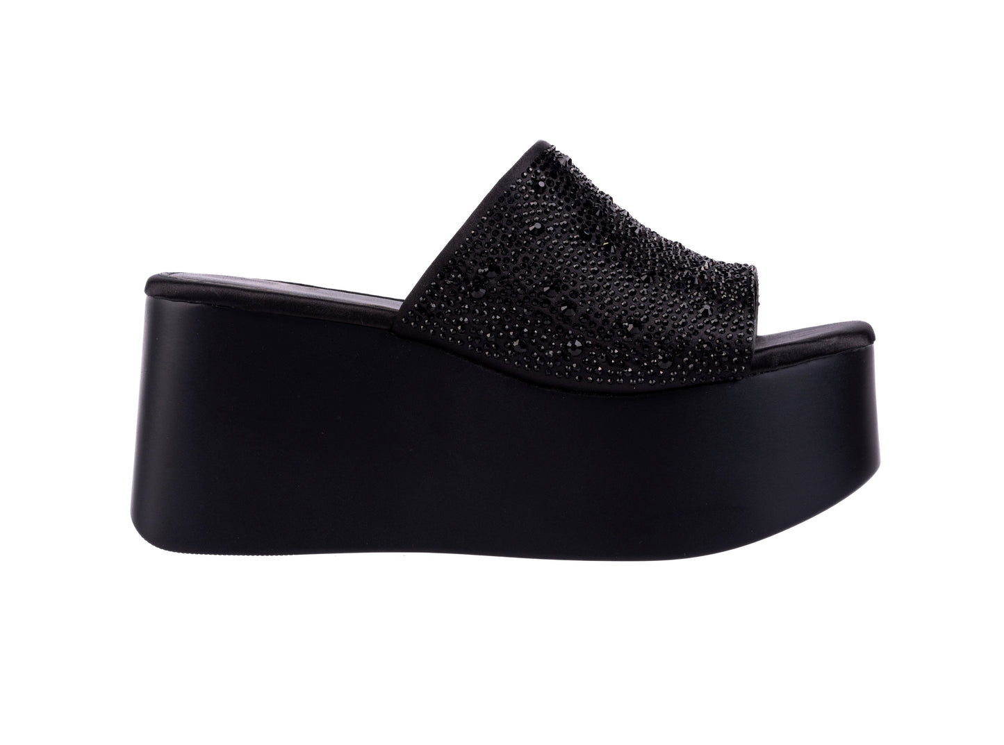 BAHAMAS BLK WEDGE PLATFORM (NEW ARRIVAL)