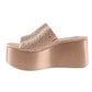 BAHAMAS GOLD WEDGE PLATFORM (NEW ARRIVAL)