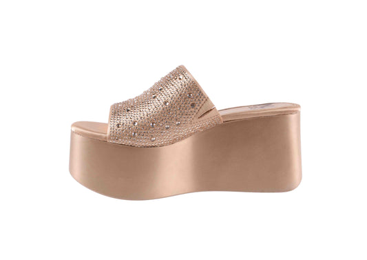 BAHAMAS GOLD WEDGE PLATFORM (NEW ARRIVAL)