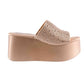 BAHAMAS GOLD WEDGE PLATFORM (NEW ARRIVAL)