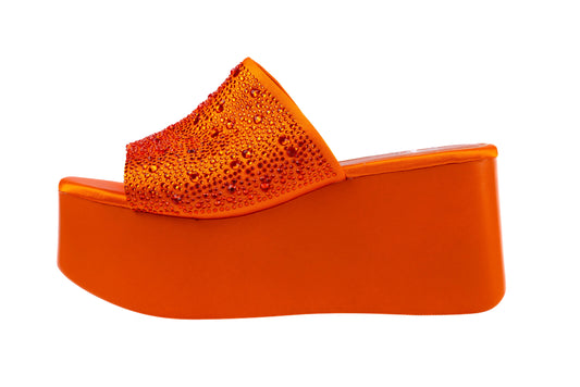 BAHAMAS ORANGE WEDGE PLATFORM (NEW ARRIVAL)