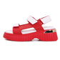 BAYSIDE RED PLATFORM SANDAL