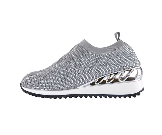 BELLA SILVER SNEAKER