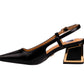 BLAKE BLACK SLING BACK (NEW ARRIVAL)