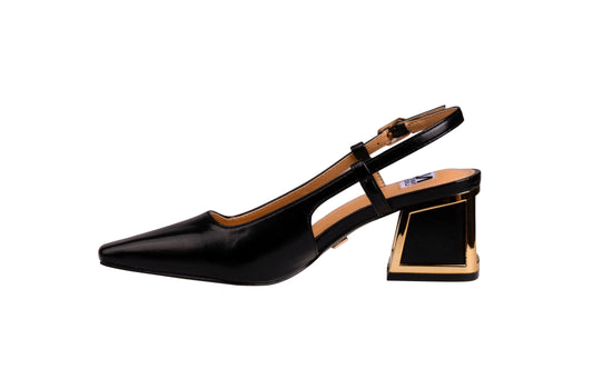 BLAKE BLACK SLING BACK (NEW ARRIVAL)