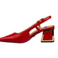 BLAKE RED SLING BACK (NEW ARRIVAL)