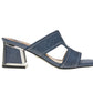 BRIGHT DENIM SANDAL