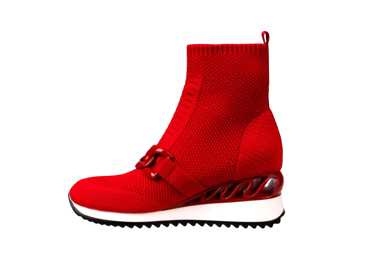 BROOKLYN RED BOOTIE SNEAKER (NEW ARRIVAL)