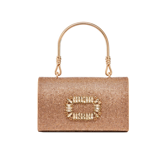 CINDY GOLD SHOULDER HANDBAG