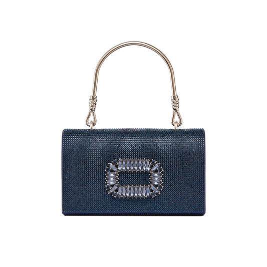 CINDY NAVY SHOULDER HANDBAG