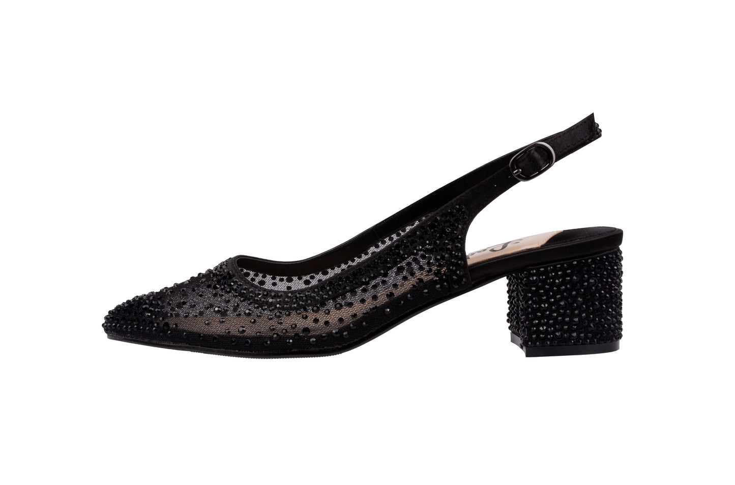 DEMI BLACK SLINGBACK