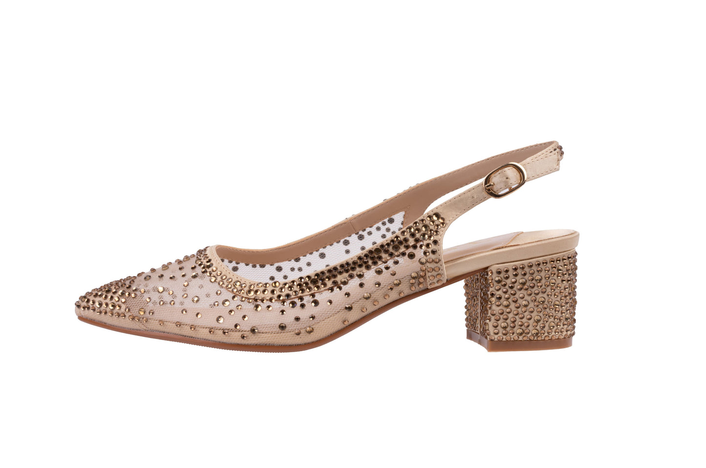 DEMI GOLD SLINGBACK