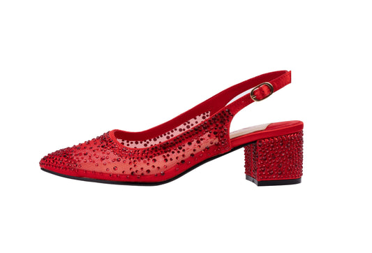 DEMI RED SLINGBACK