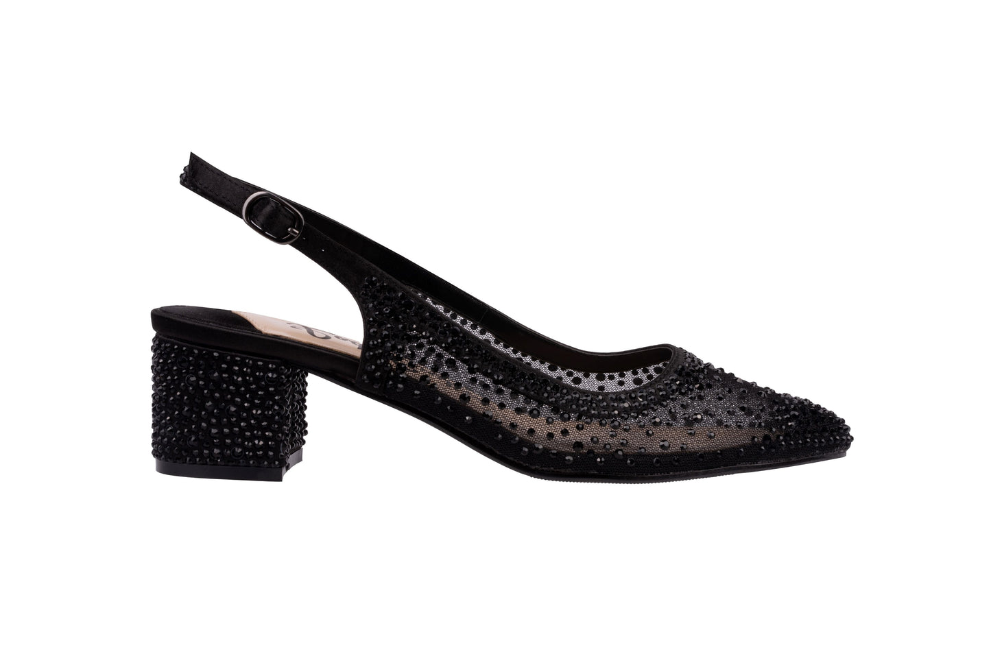 DEMI BLACK SLINGBACK