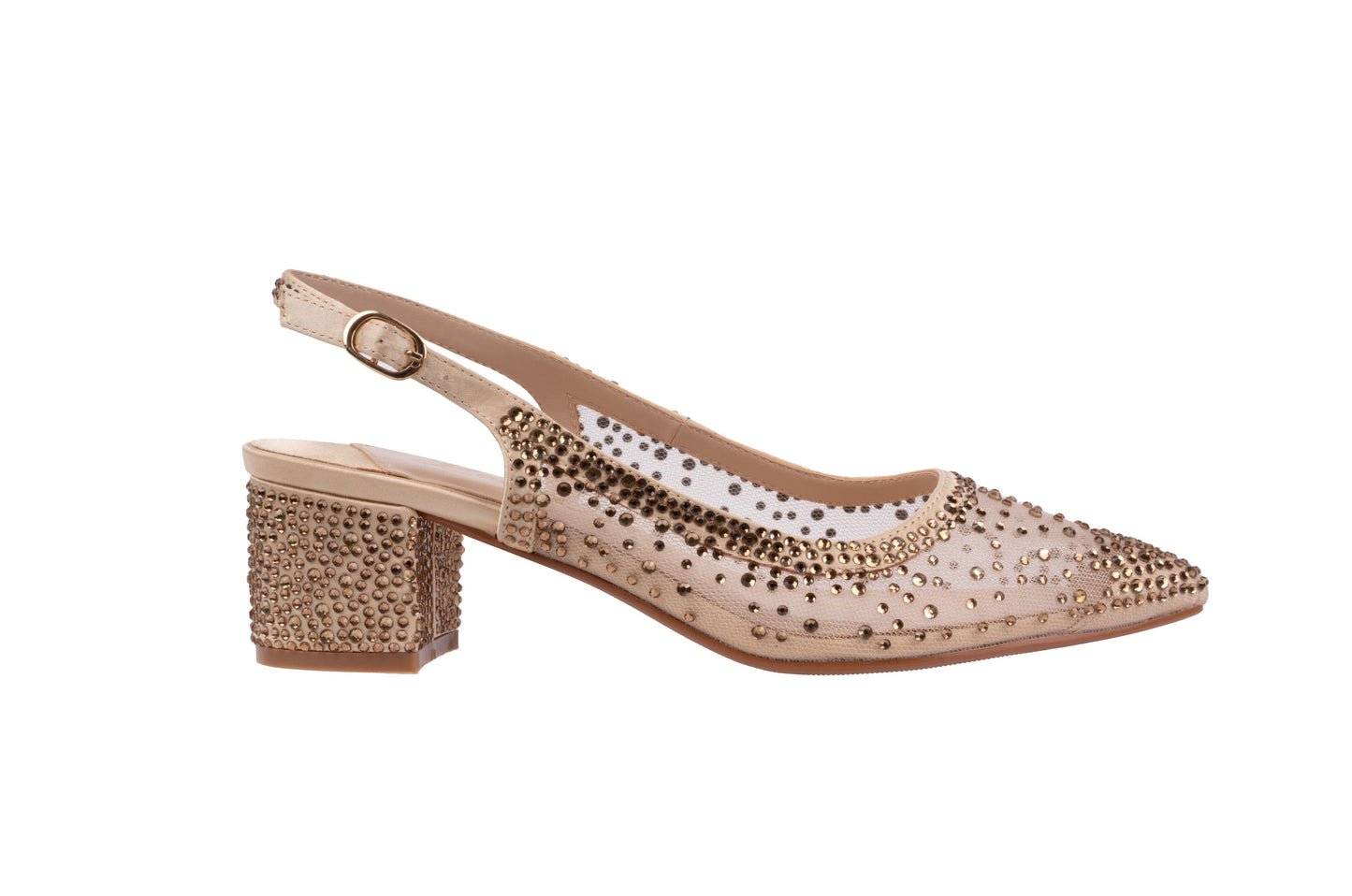 DEMI GOLD SLINGBACK