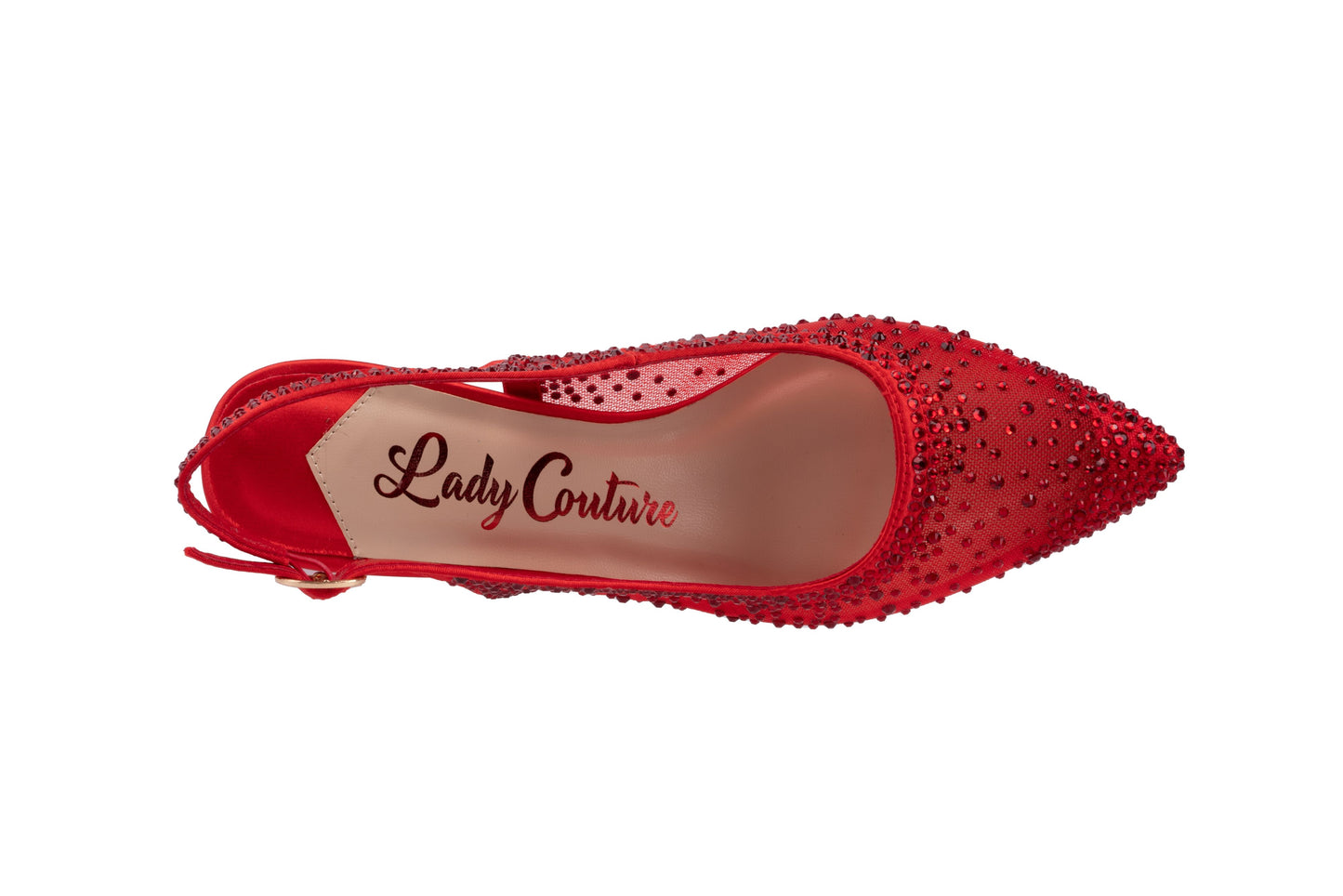 DEMI RED SLINGBACK