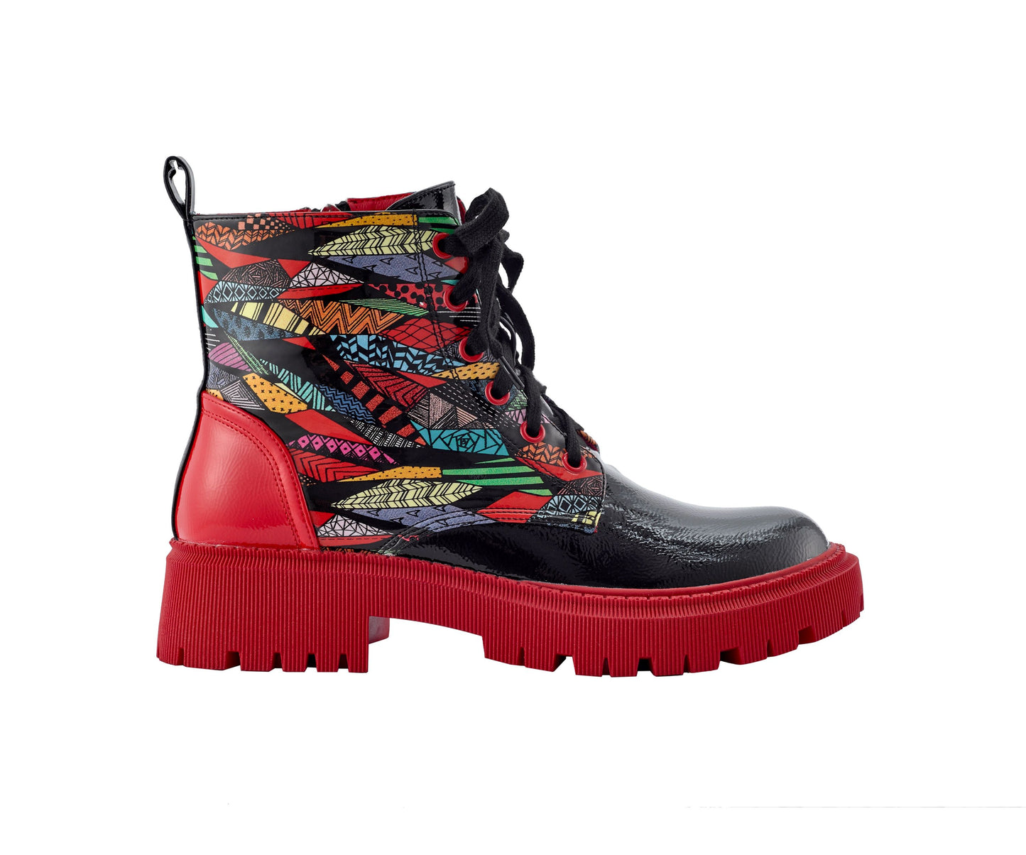 NINETY UNION BLK/RED BOOTIE