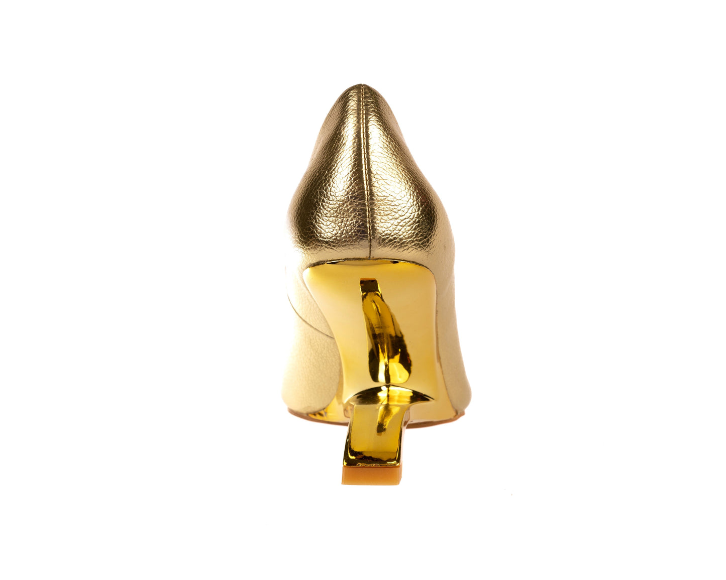 INTENSE GOLD HEEL PUMP (NEW ARRIVAL)