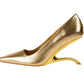 INTENSE GOLD HEEL PUMP (NEW ARRIVAL)