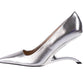 INTENSE SILVER HEEL PUMP (NEW ARRIVAL)