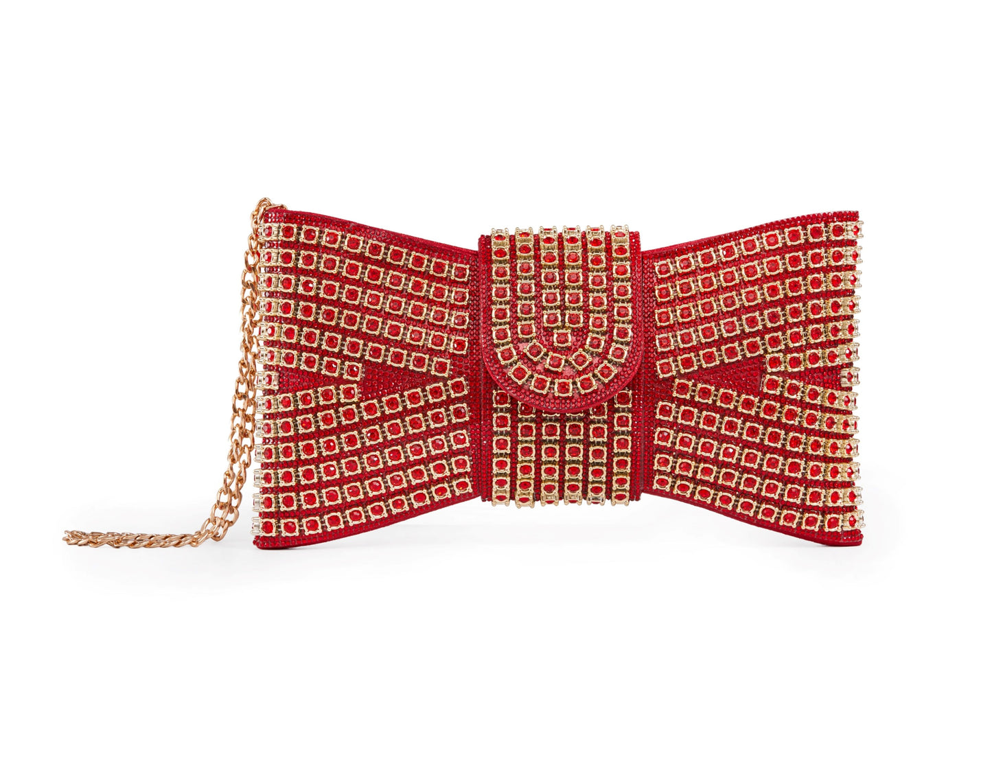 IVY CLUTCH RED HANDBAG