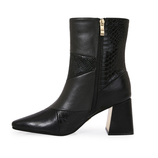LEAH BLACK BOOTIE