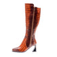 LONDON BROWN KNEE HIGH BOOT (NEW ARRIVAL)