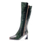 LONDON OLIVE KNEE HIGH BOOT (NEW ARRIVAL)