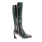 LONDON OLIVE KNEE HIGH BOOT (NEW ARRIVAL)